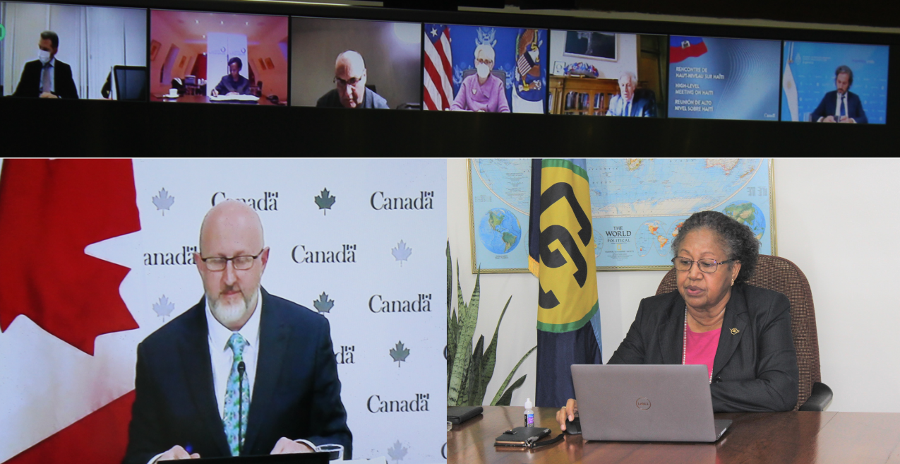 Canada-Haiti-Ministerial