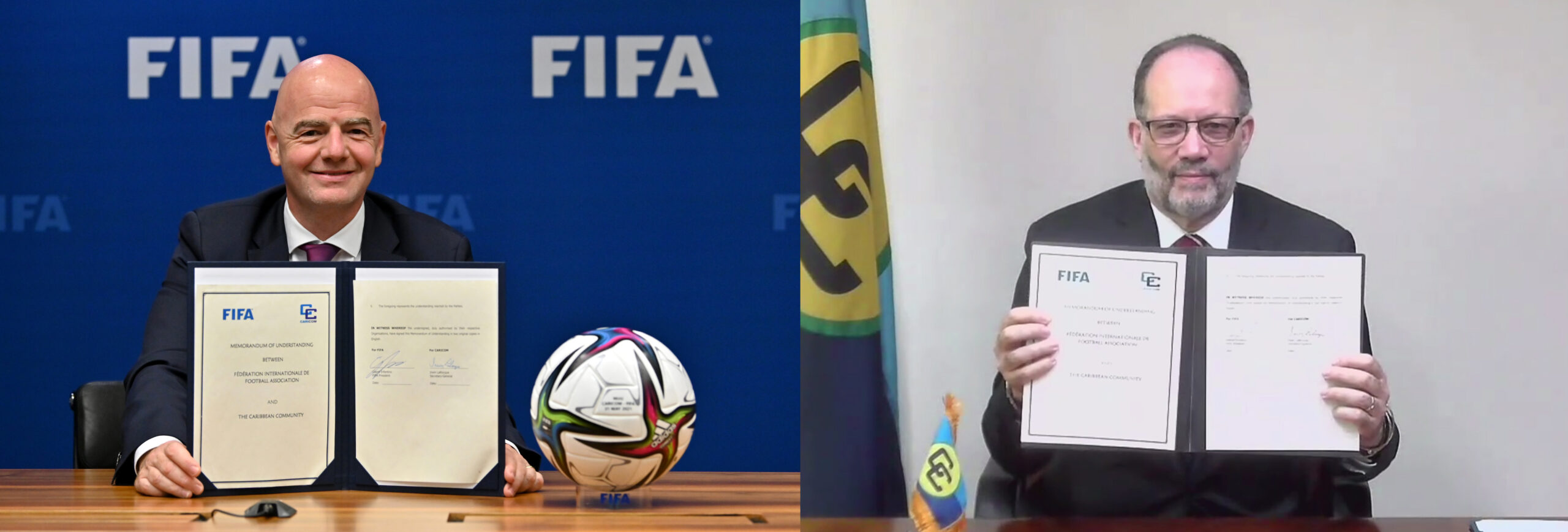 FIFA and CARICOM MoU Signing