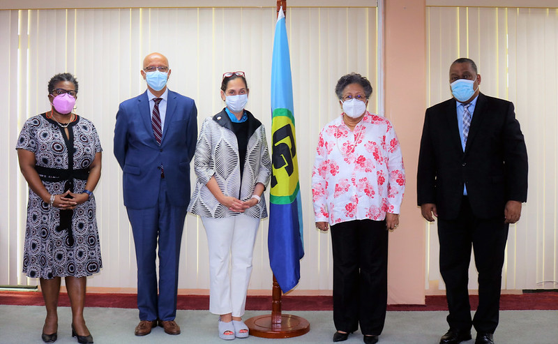 SG Meeting with UN Rep - Amb. Force, Mr. Valent, Yesmin Ouric, SG, Delegate