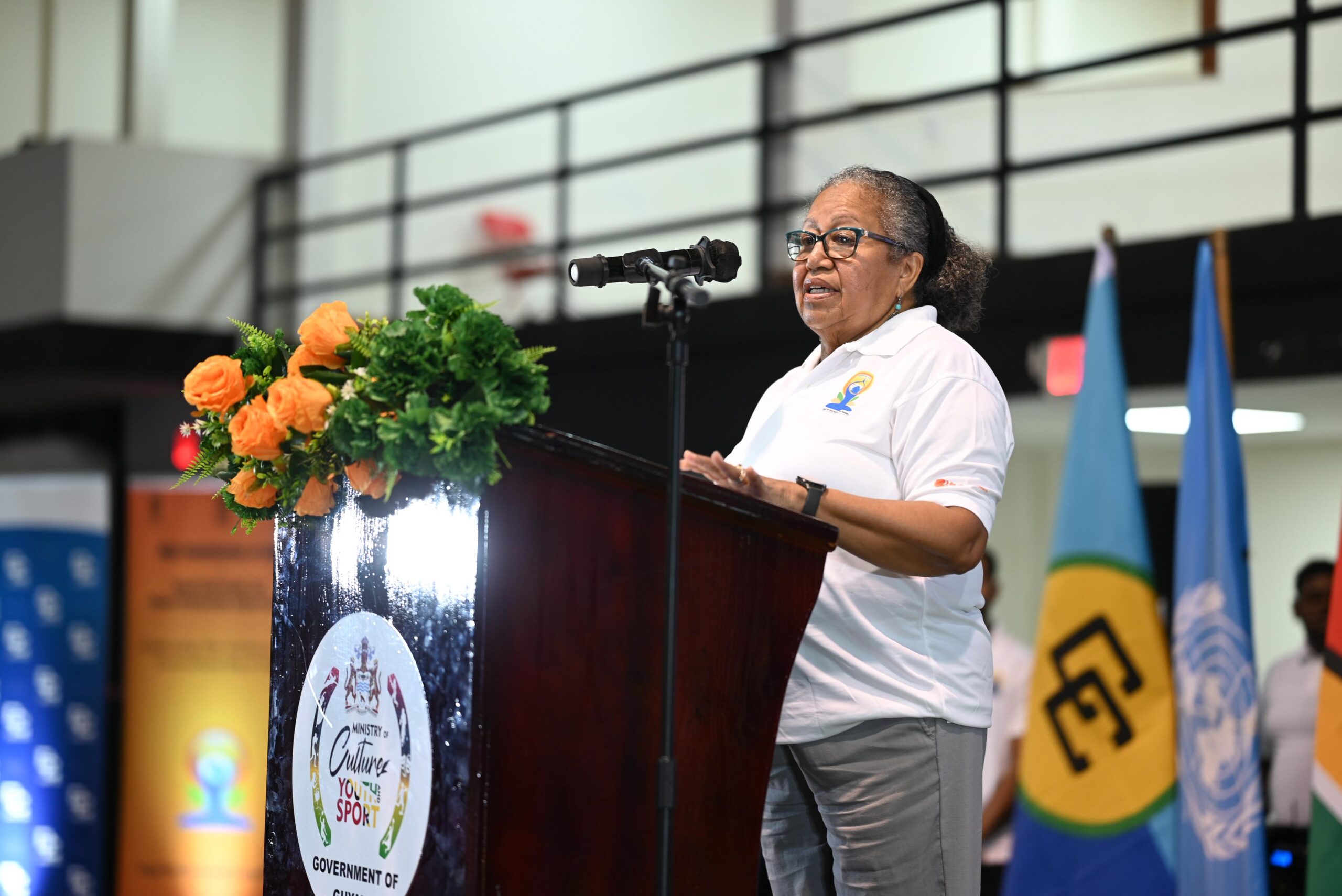 CARICOM SG delivering remarks at the 10th Anniversary of International Yoga Day 2025