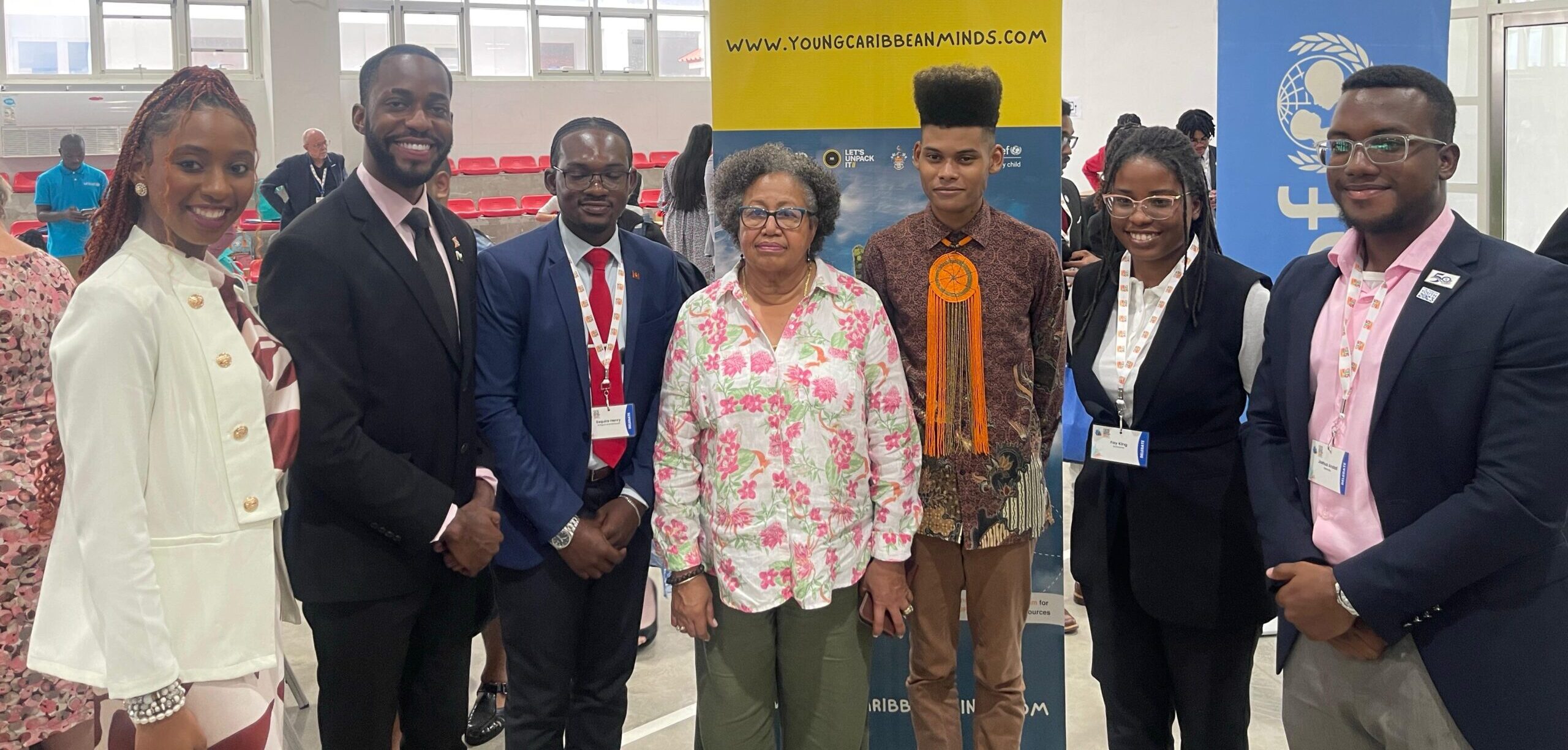 SG with CARICOM Youth Ambassadors