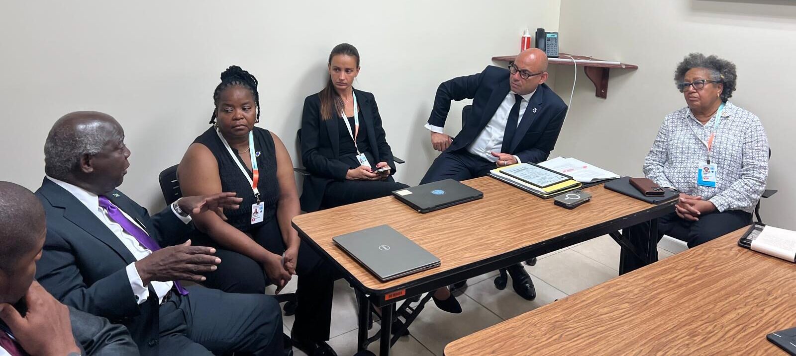 SIDS 4 - Bilaterals with UNFCCC, PM Davis, SG et al