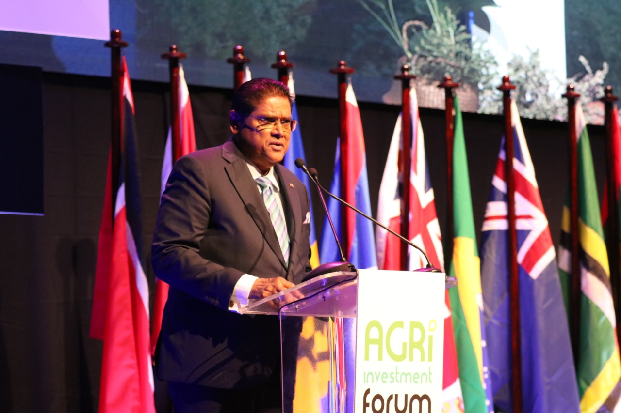 TT agri investmetn forum - Pres Santokhi speaks