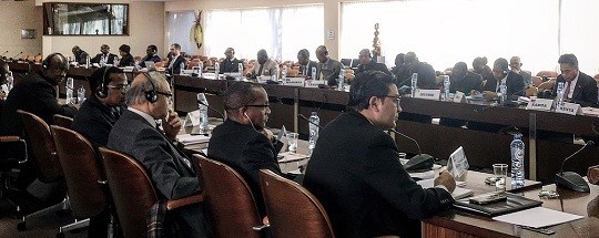 Delegates at the ACP Meeting last week in Brussels. (Photo via ACP Secretariat)