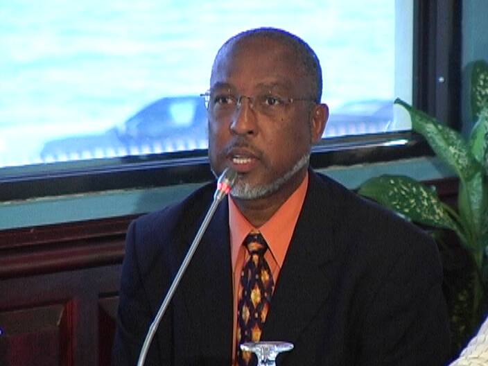 Mr. David Hales, Director, External Trade, at the CARICOM Secretariat