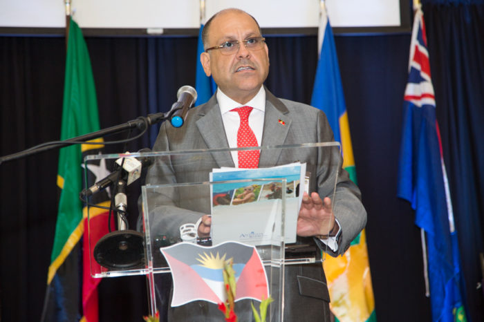 Asot Michael, Antigua and Barbuda’s Minister of Tourism, Economic Development, Investment and Energy (Photo via Caribbean News Service)