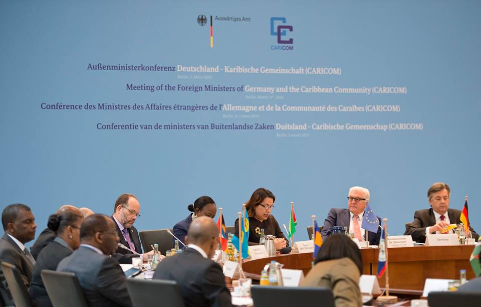Conference of Foreign Ministers of the Caribbean Community (CARICOM) and Germany in session in Berlin, Germany.