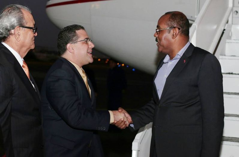 Prime Minister Browne arriving in Costa Rica on Wednesday following attending the Energy Security Summit in Washington, USA.
