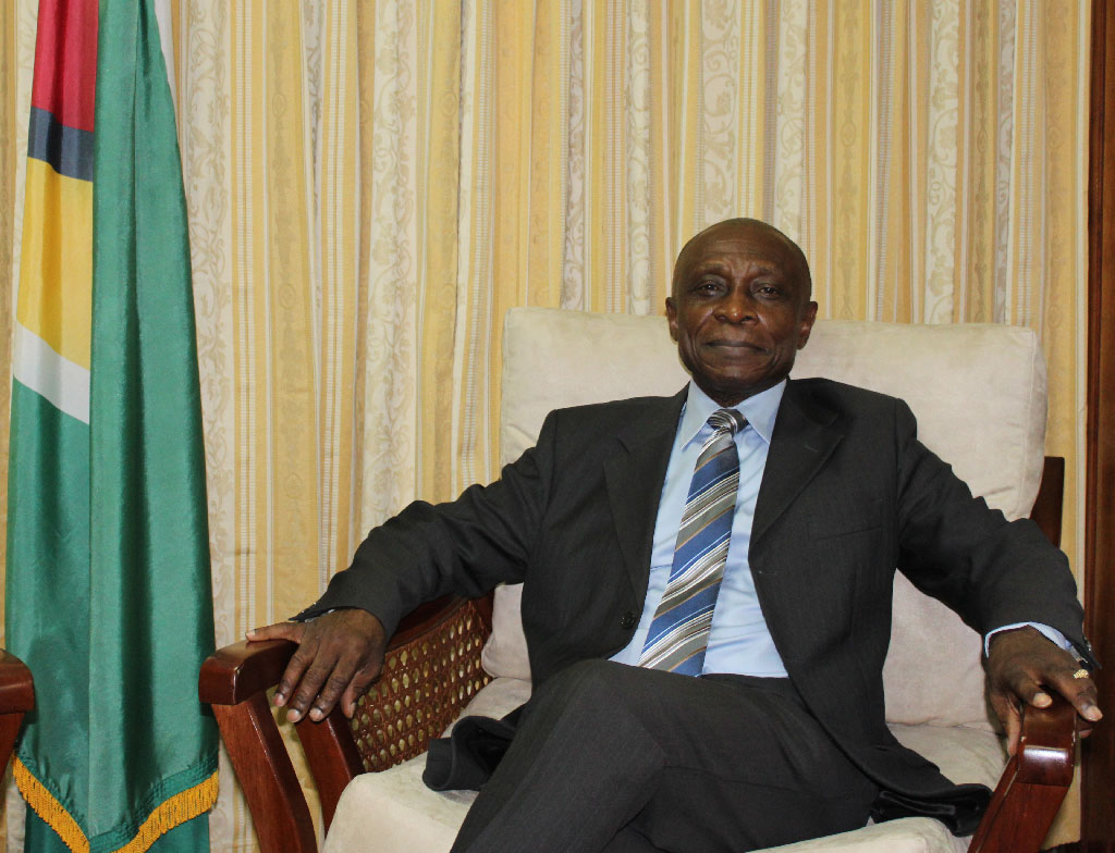 Minister of Foreign Affairs of Guyana, the Hon. Carl Greenidge