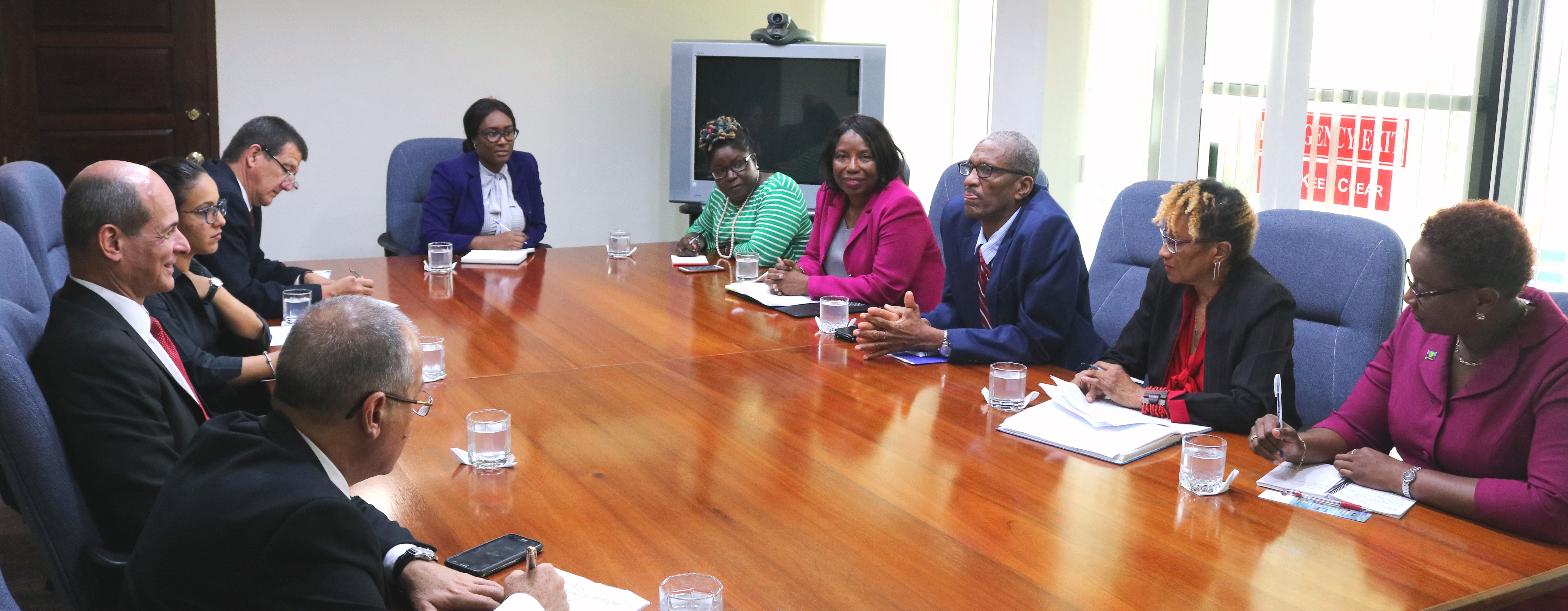 CARICOM Secretariat and Cuban Government representatives