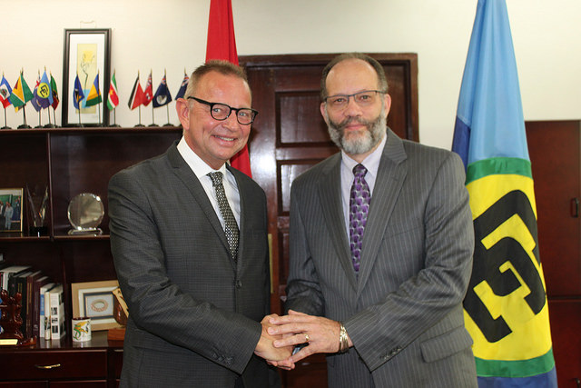 A handshake of goodwill