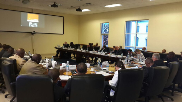 File Photo; Caribbean Basin Security Initiative (CBSI) Working Technical Group on Law Enforcement meeting in the Bahamas in September 2014