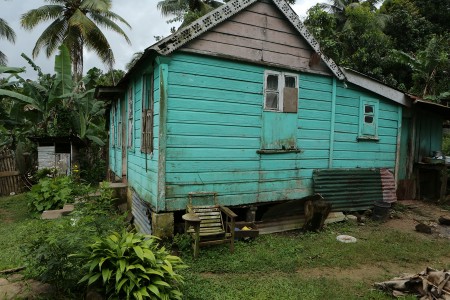 A sample house i the Caribbean