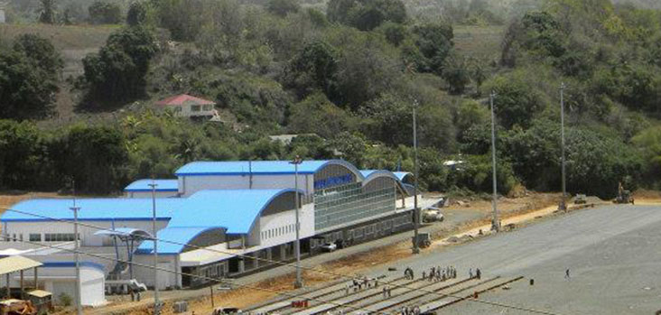 view of the terminal building at the new Argyle International Airport (AIA) in St. Vincent and the Grenadines &ndash; The CDF has just approved a EC$2,025,000/US$750,000 loan to purchase equipment to establish a 218 kVa solar energy farm that will r
