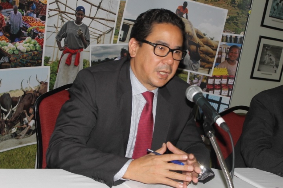 Senior Programme Coordinator for Agricultural Policy and Value Chains at the Technical Centre for Agricultural and Rural Development (CTA), Juan Cheaz Pelaez (Phot credit caribseek.com)