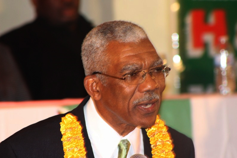 Guyana’s new President H.E. David Granger (NewsSource photo)