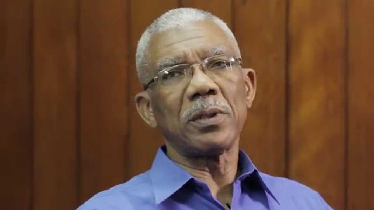 Chairman of CARICOM, President David Granger of Guyana