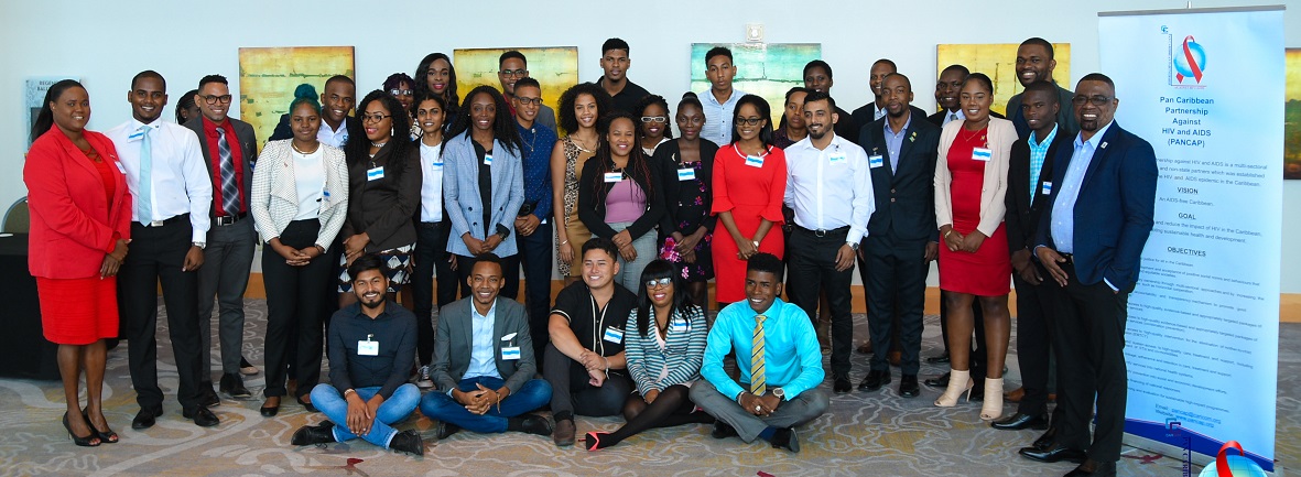 Director of pancap mr dereck springer with participants of second regional meeting of youth leaders  - 18