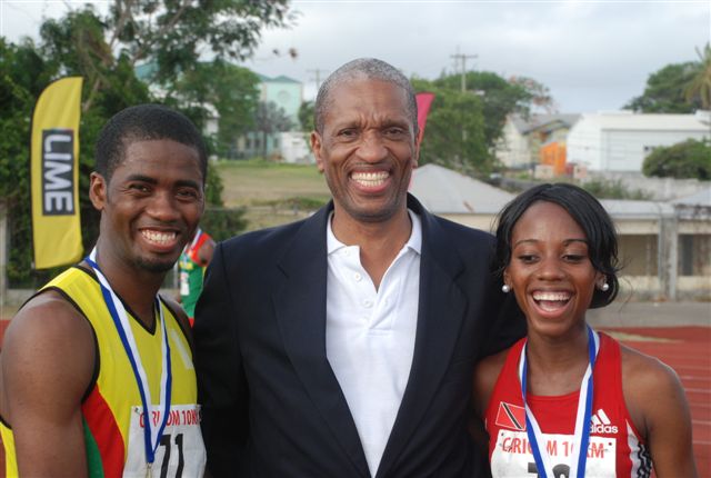 From Left: Guyanese national Cleveland Forde , Assistant Secretary General Human and Social Development CARICOM Secretariat and Trinidad and Tobago's Tonya Nero