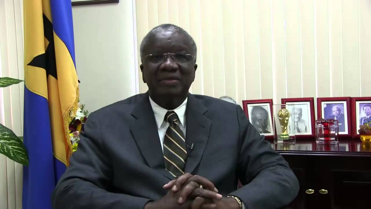 Outgoing Chairman of the Caribbean Community, the Rt. Hon Freundel Stuart