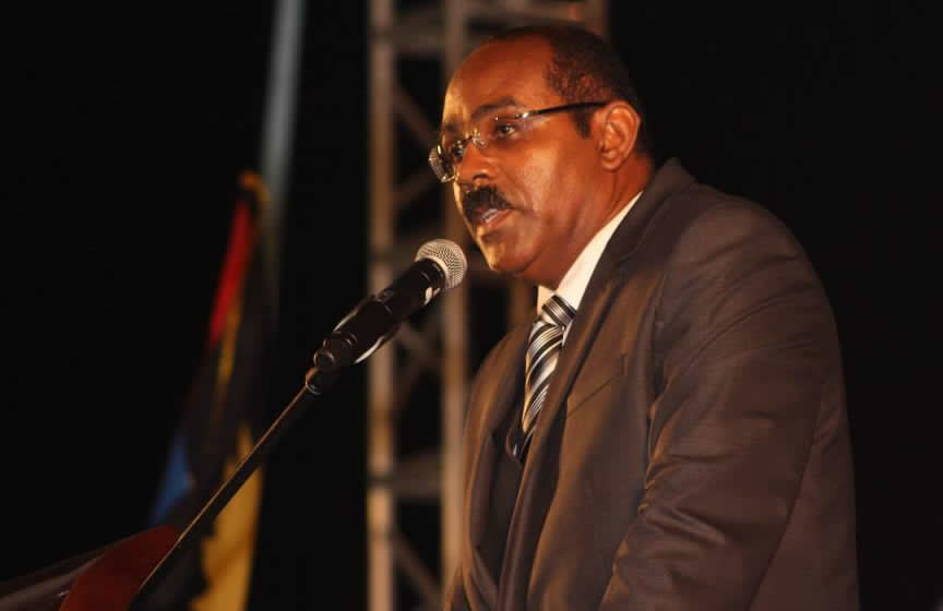 Hon Gaston Browne MP Prime Minister of Antigua and Barbuda