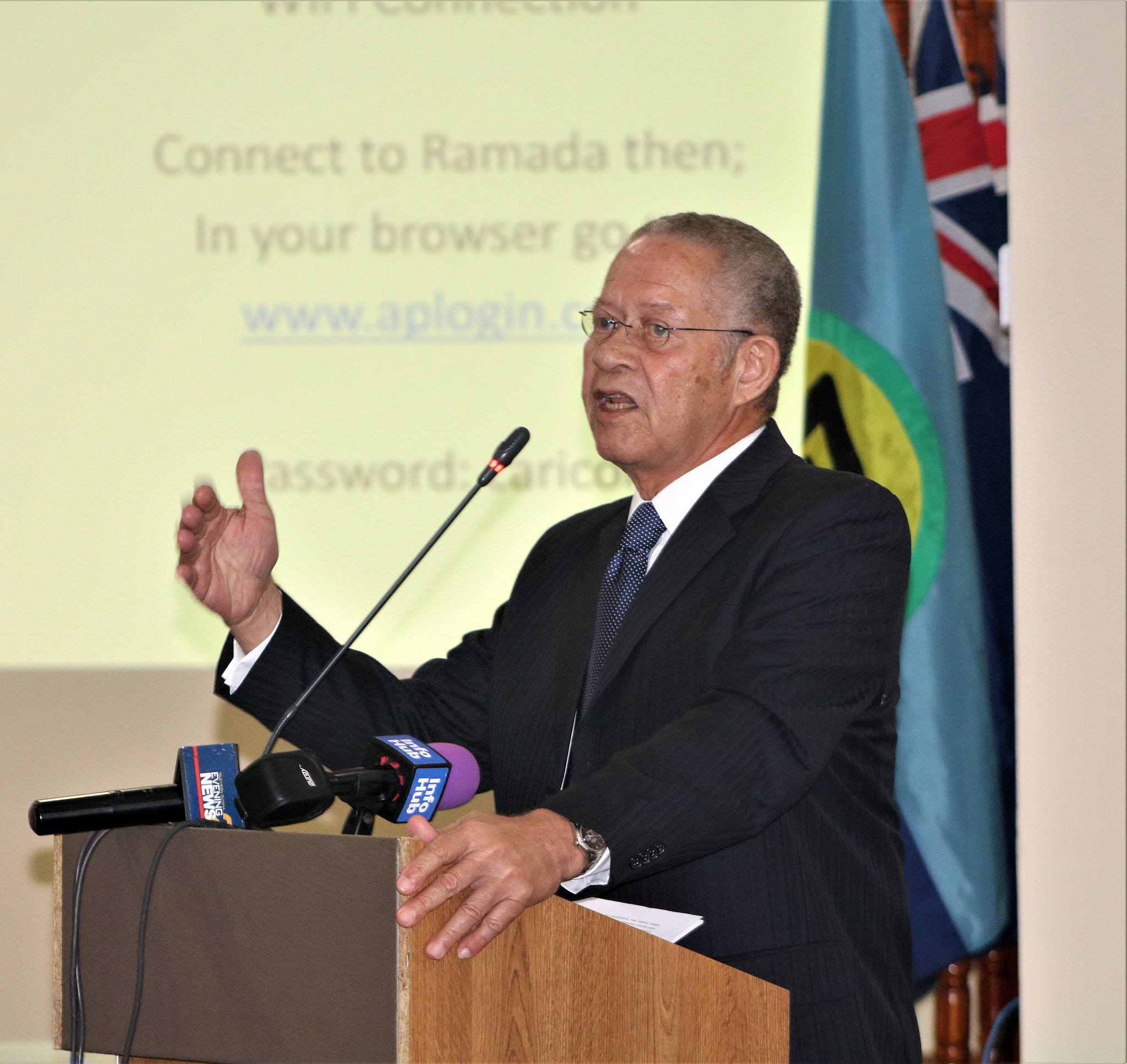 Former Prime Minister of Jamaica, Mr. Bruce Golding