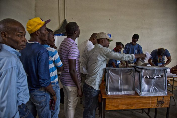 Haitians voting on Sunday