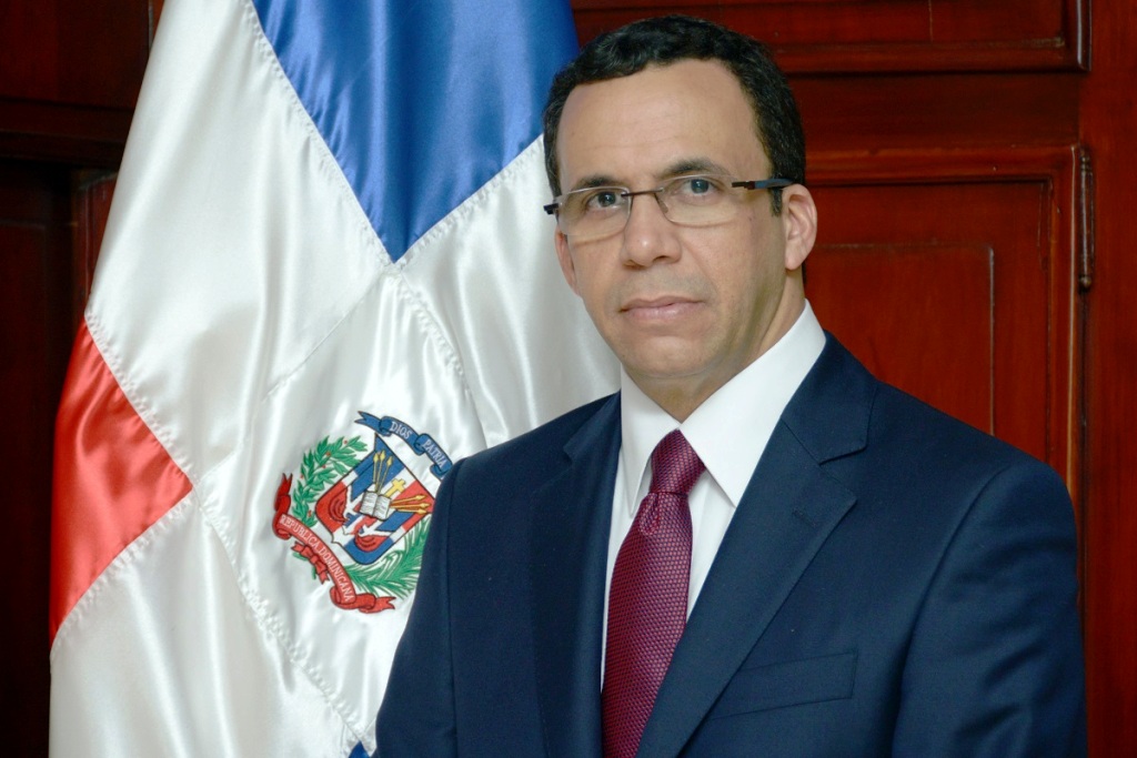 His Excellency Andr&eacute;s-Navarro-Garc&iacute;a, Foreign Minister of the Dominican Republic