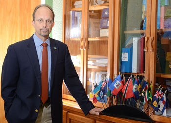 CARPHA&rsquo;s Executive Director Dr.  Hospedales