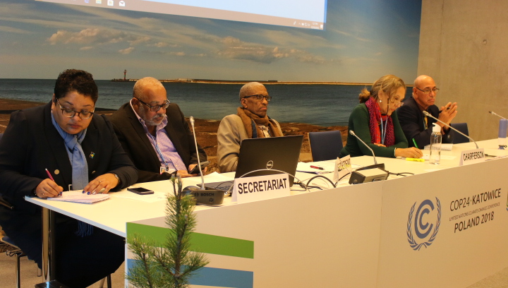 Part of the Regional Team at Climate Change conference in Poland