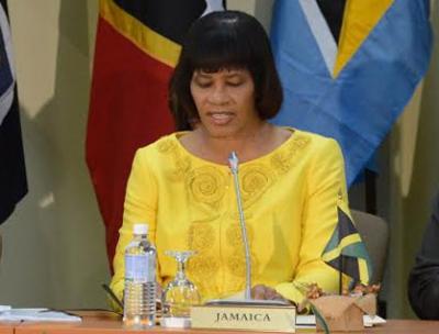 The Most Honourable Portia Simpson Miller, ON, MP Prime Minister of Jamaica, CARICOM-USA Summit