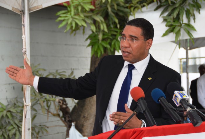 Jamaica&rsquo;s Prime Minister Mr. Andrew Holness