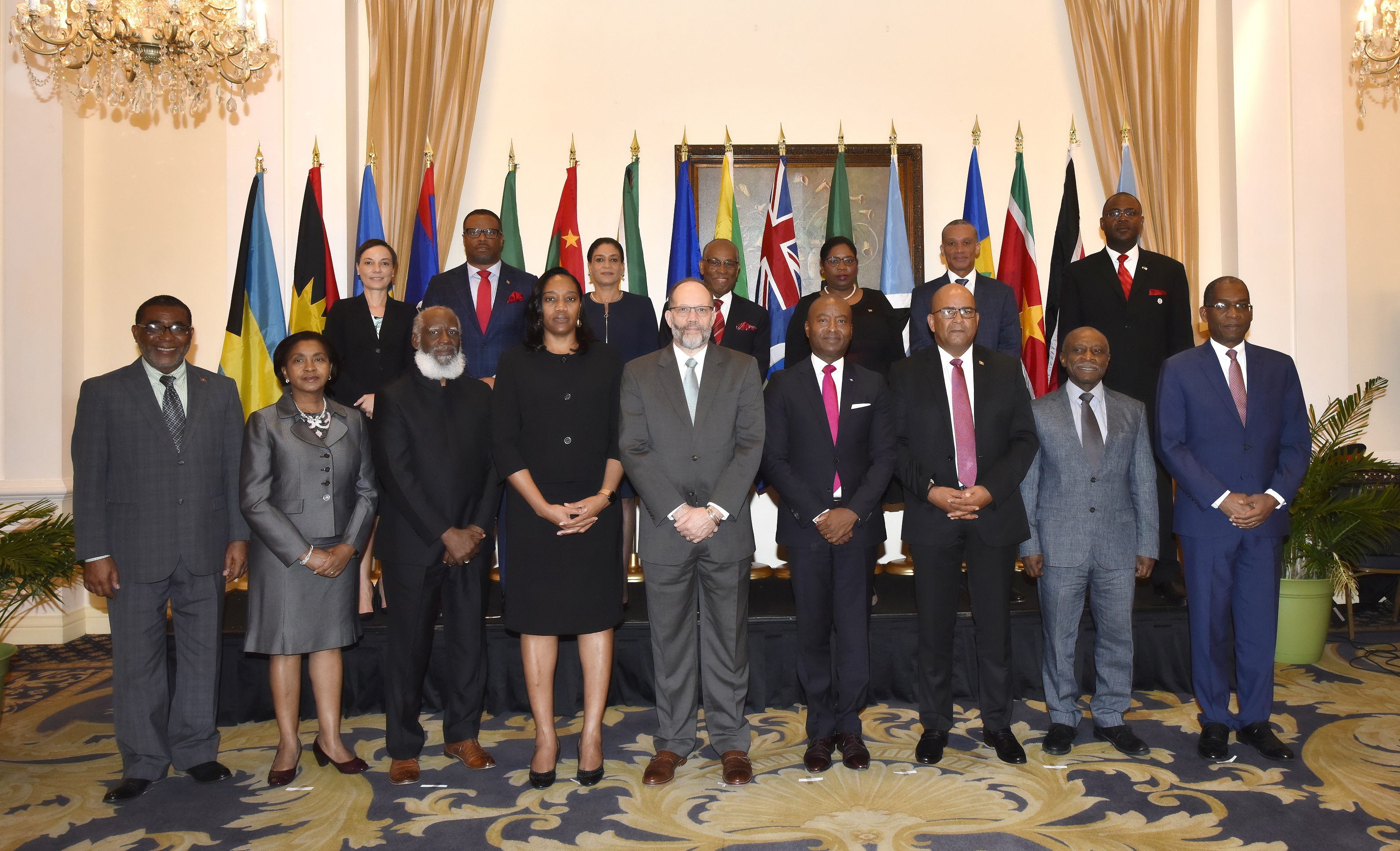Foreign Ministers and other Heads of Delegation at the COFCOR Meeting