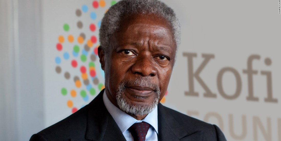 Kofi Annan, former Secretary-General of the United Nation
