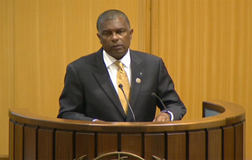 H.E. Honourable Frederick A. Mitchell, M.P., Minister of Foreign Affairs and Immigration, The Bahamas