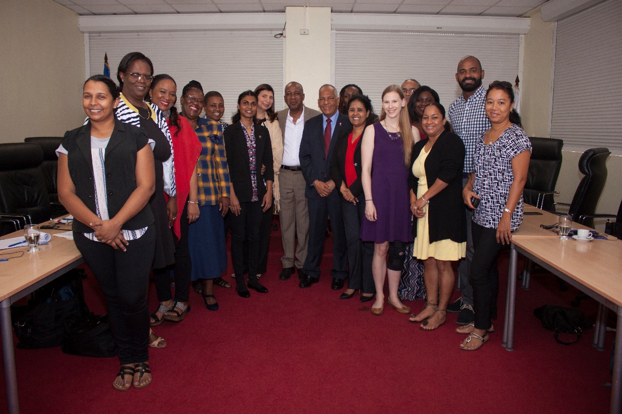 Participants of the PANCAP knowledge exchange in the Dominican Republic