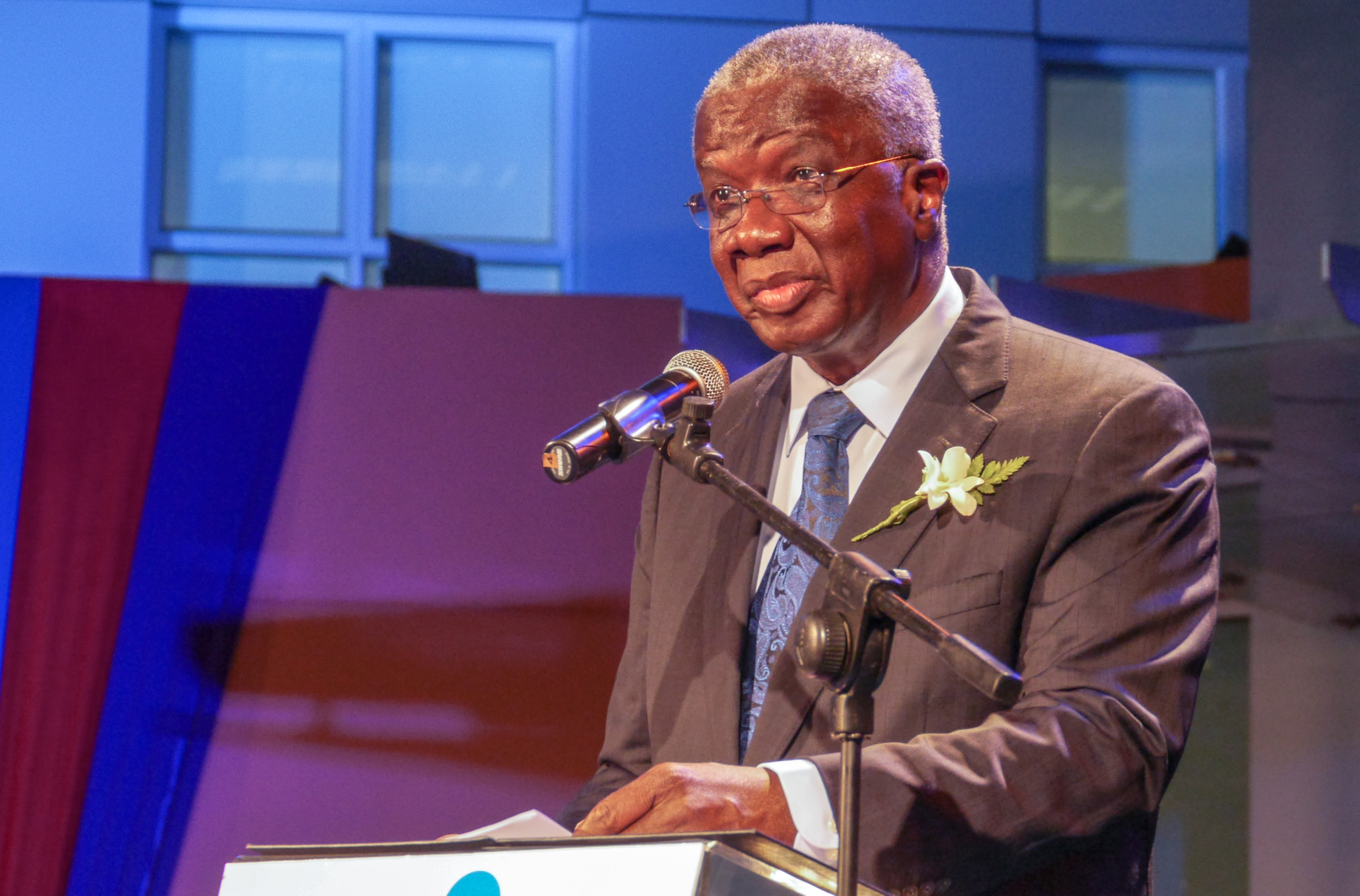 Chairman of the Caribbean Community (CARICOM), the Rt. Honourable Freundel Stuart, Prime Minister of Barbados