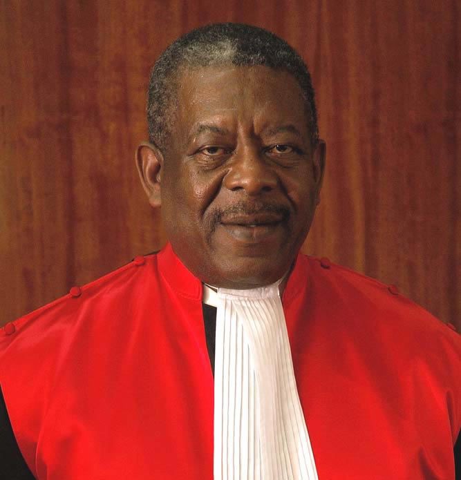 Rt hon sir charles michael dennis byron president caribbean court of justice