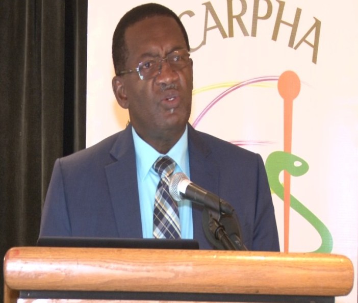 Minister of Health Honourable Eugene Hamilton (Photo via SKNIS)