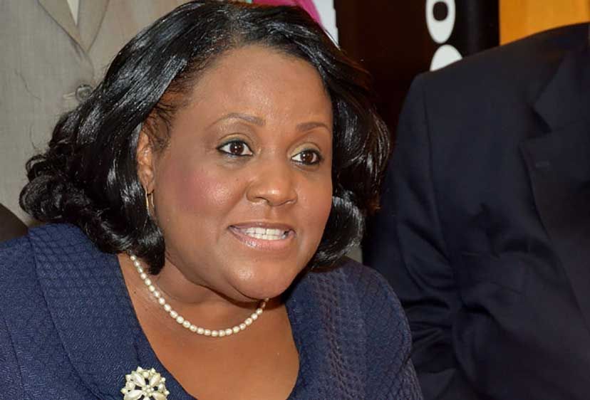 Minister with responsibility for Sport in the Office of the Prime Minister Natalie Neita Headley.