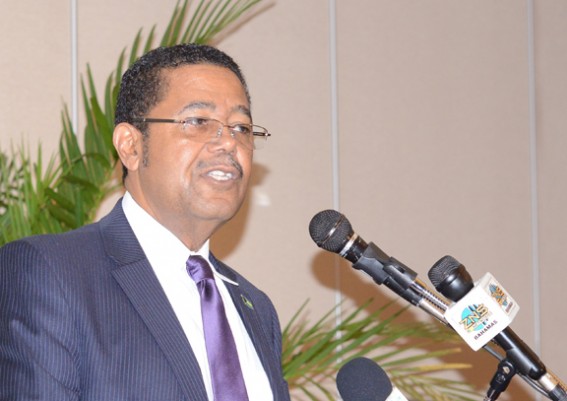 Bahamas Health Minister Dr Perry Gomez