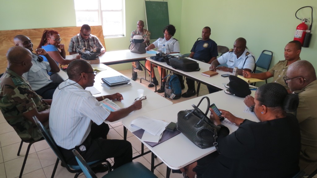 Local Organizing Committee plan for upcoming Tradewinds exercise (Photo via SKNIS)