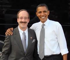 Representative Eliot L. Engel (D-NY) with President Barack Obama