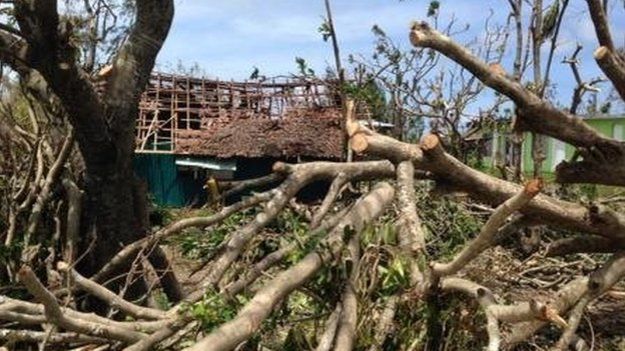 Vanuatu Cyclone cause devastation
