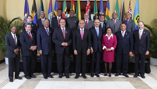 CARICOM Heads of Government; CARICOM Secretary-General and Heads of Delegation of CARICOM Member States