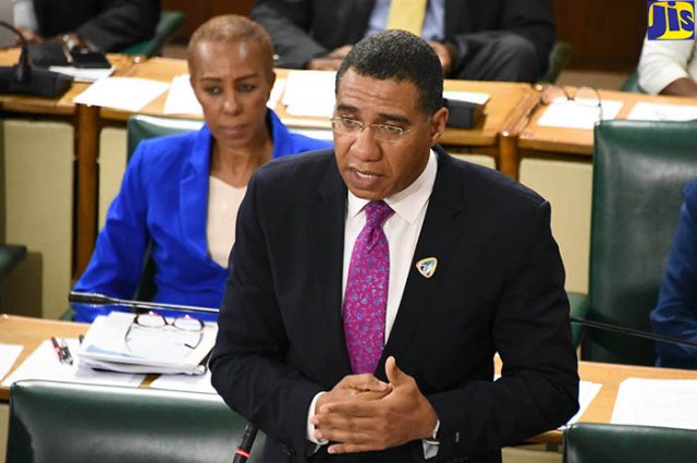 CARICOM Chair, Jamaica Prime Minister Andrew Holness (Photo via JIS)[/caption]