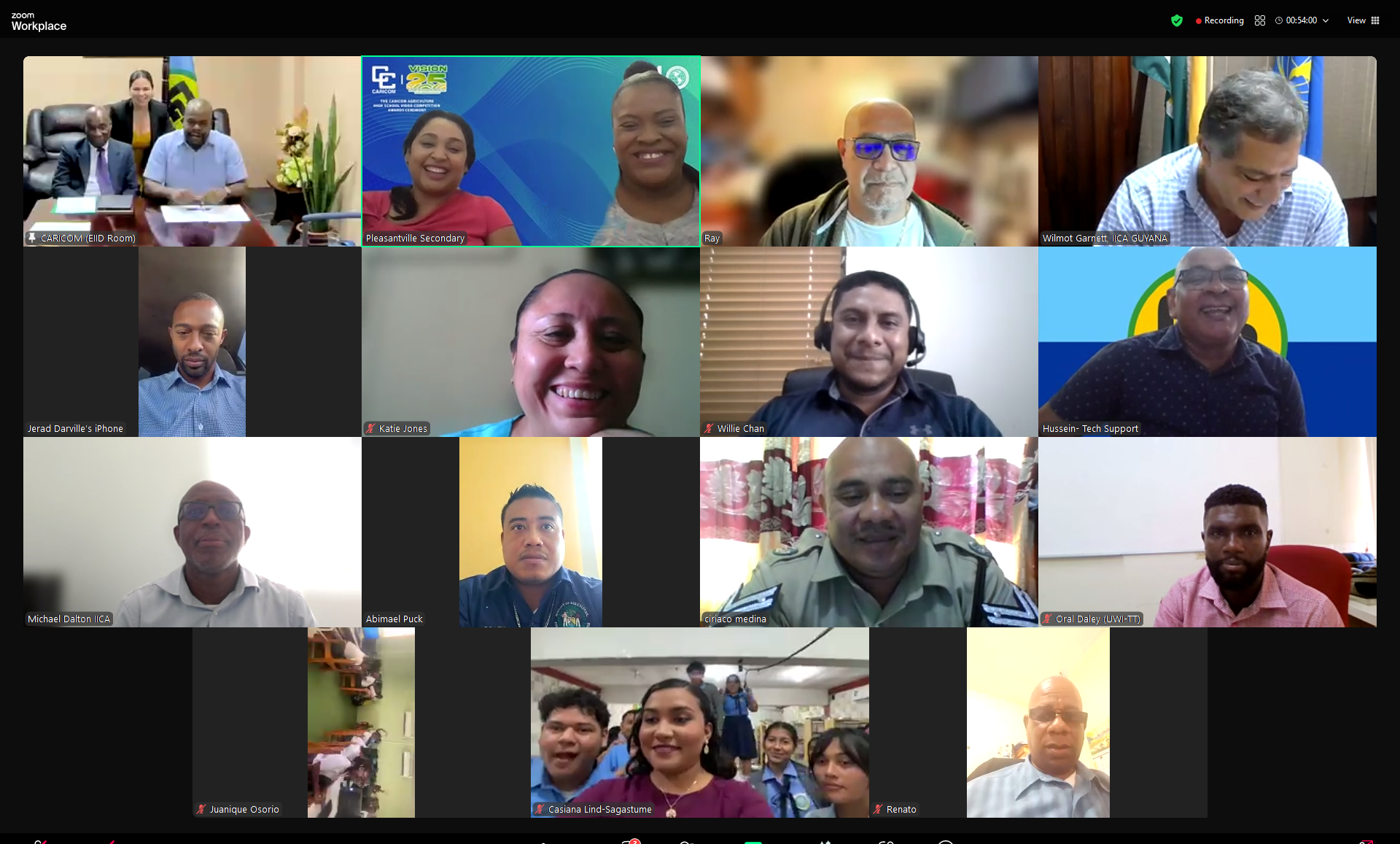 CARICOM High School Agri Video Screenshot 1