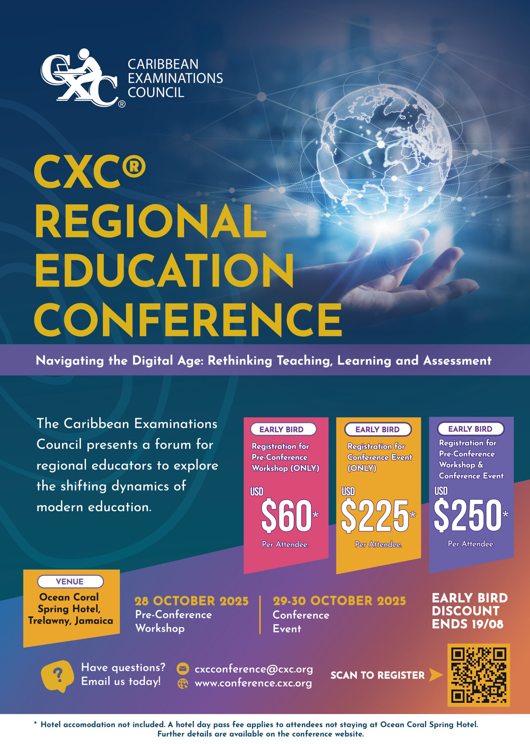 CXC Regional Education Conference-Registration Details