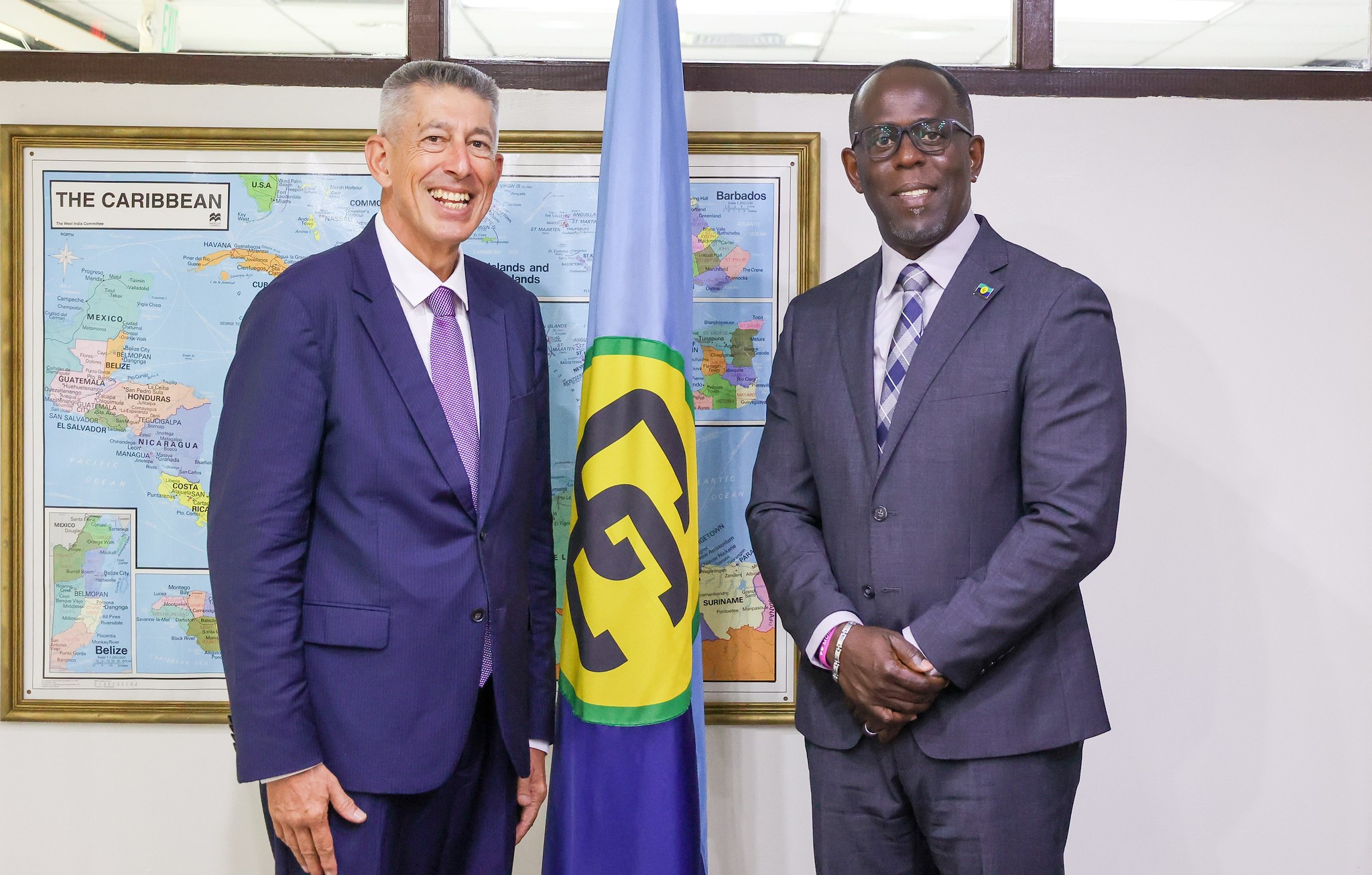 DSG and outgoing French Ambassador