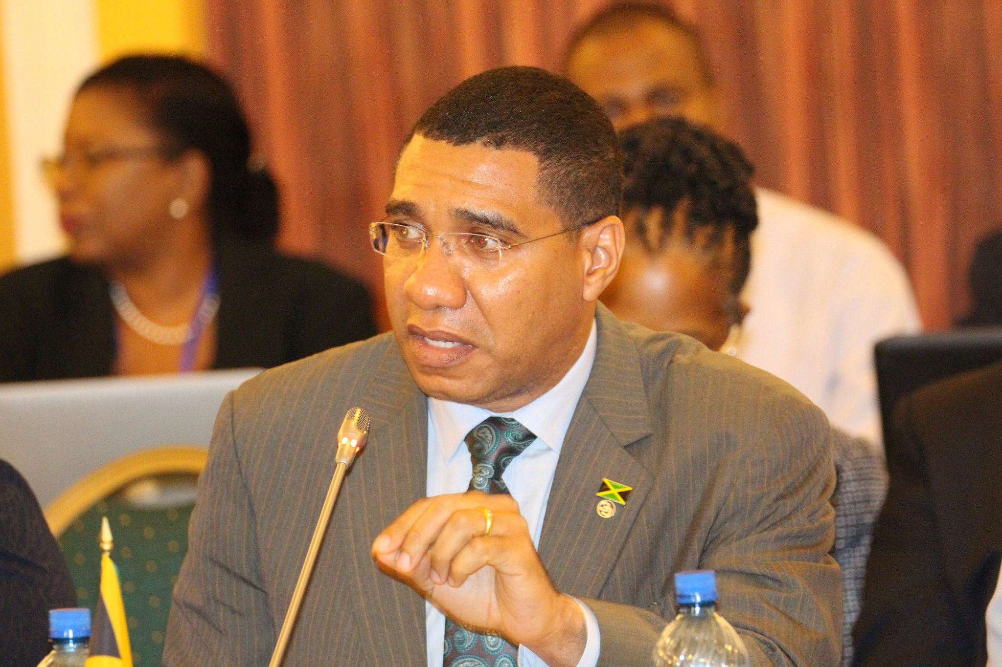 Prime Minister of Jamaica, the Most Hon. Andrew Holness